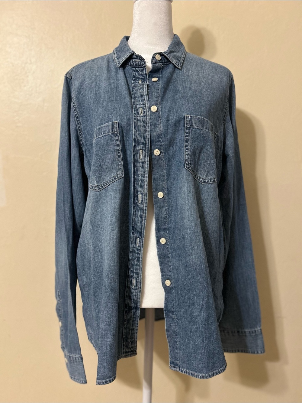 J. Crew Light Blue Denim Shirt
